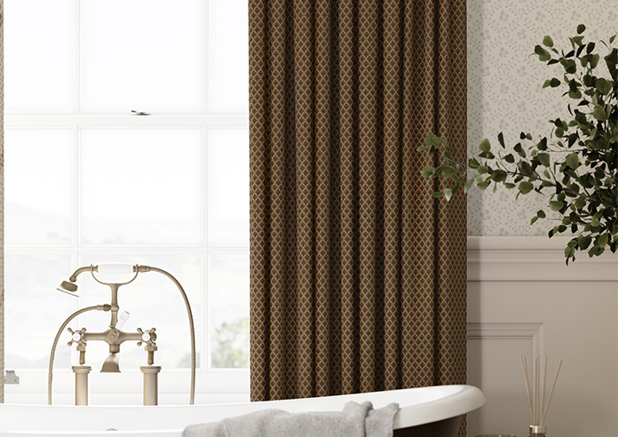 Sicily, Chocolate - Made to Measure Curtains - Image 5